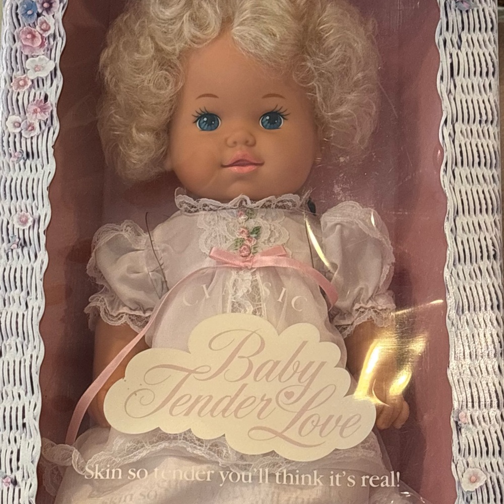 Mattel Baby Tender Love Doll with White Dress